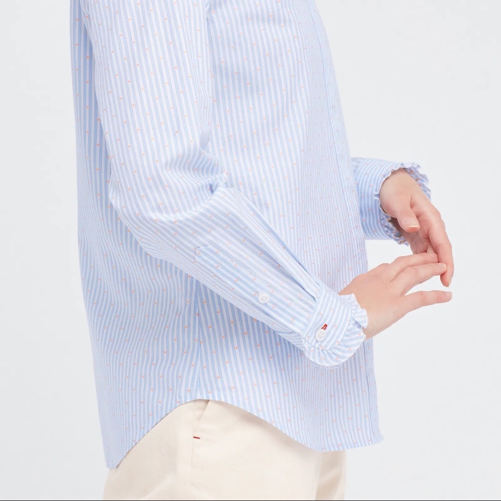 ⚡️6hrs sale⚡️UNIQLO x Ines de la Fressange blouse - Picture 6 of 15